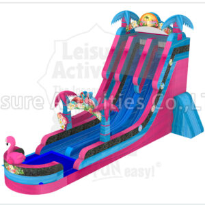 22ft magical vibes double lane water slide sl