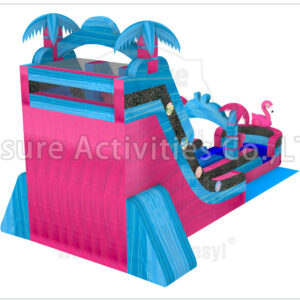 22ft magical vibes double lane water slide sl