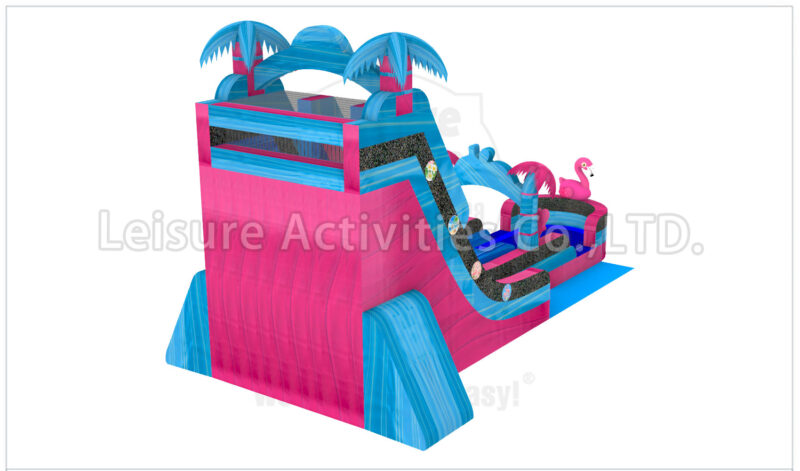 22ft magical vibes double lane water slide sl