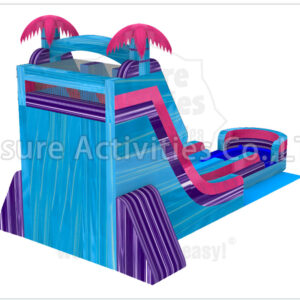 22ft magical vibes double lane water slide sl