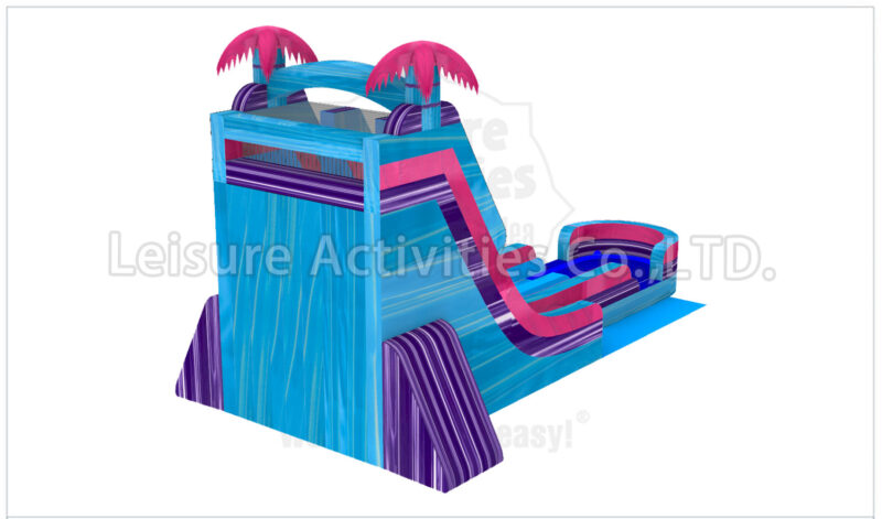 22ft magical vibes double lane water slide sl