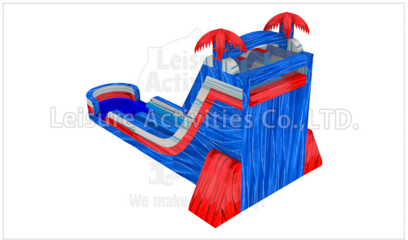 22ft magical vibes double lane water slide sl