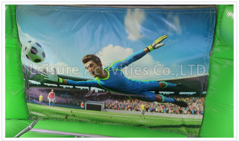 football bouncy castle